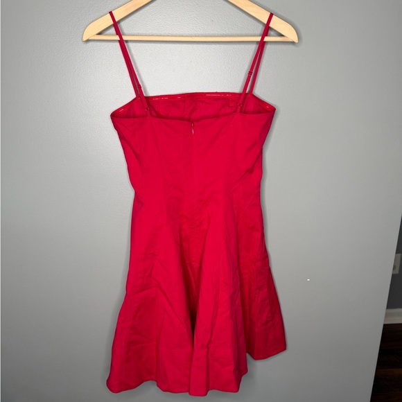 NWT STAUD Wylie Mini Dress - Cherry - Picture 4 of 10